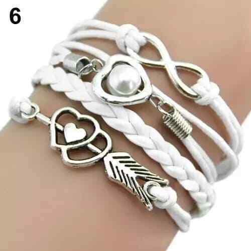 Handgemachte Damen Schmuck Armband Vintage Believe Love Best Friend Freundschaft