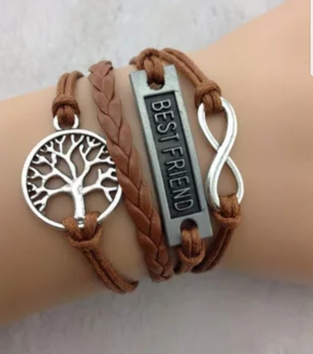 Handgemachte Damen Schmuck Armband Vintage Believe Love Best Friend Freundschaft