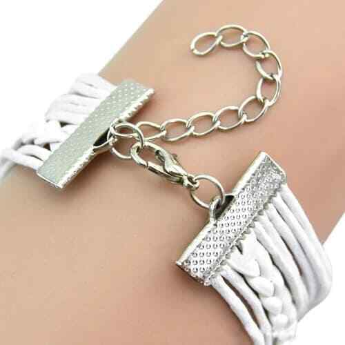 Handgemachte Damen Schmuck Armband Vintage Believe Love Best Friend Freundschaft