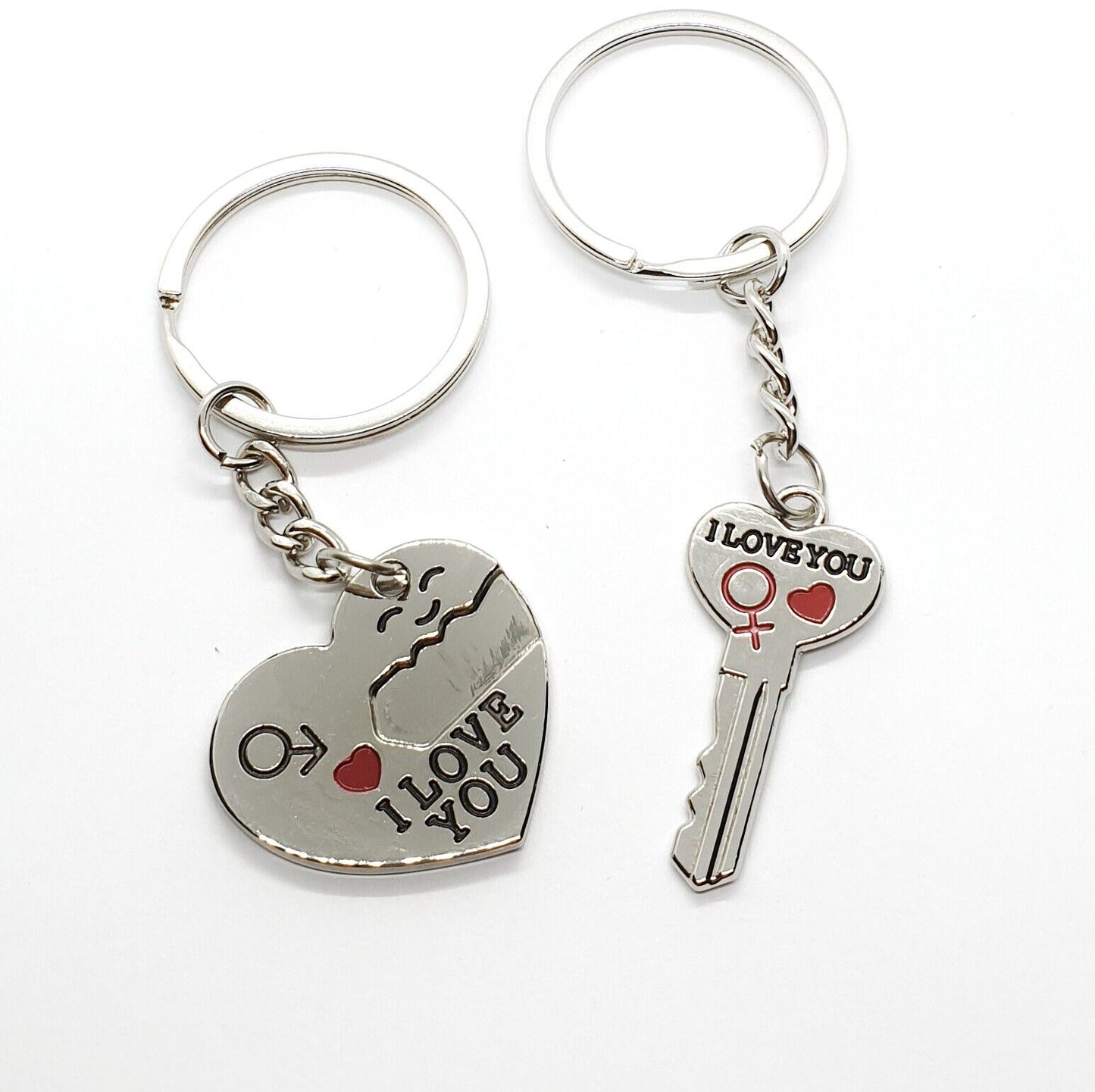 Partner Schlüsselanhänger Pärchen Paare 2 Set Liebe Valentinstag Geschenk Love