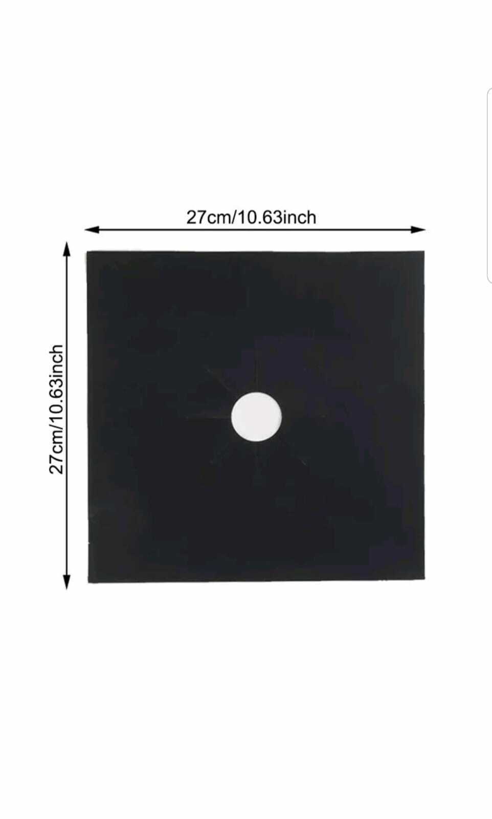 8x 4x Wiederverwendbare Gasherd Abdeckung Schutzfolien Abdeckung Schutzmatte
